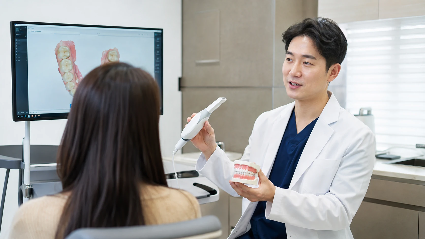 해운대 교정 검사 안내 이미지