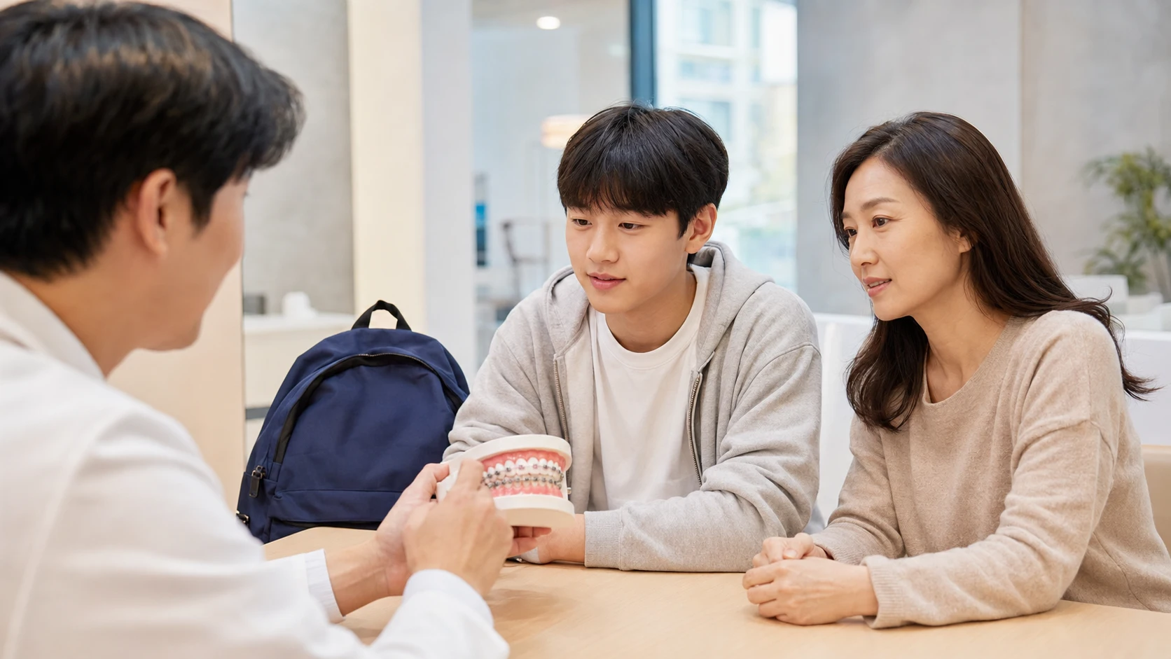 해운대 교정 발치 치아 상태와 협진 확인 상담 자료