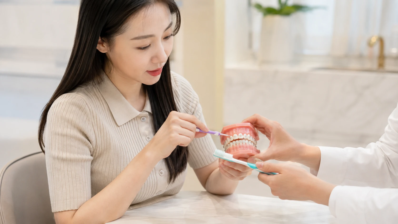 해운대 덧니교정 공간 부족을 평가하는 검사 상담 자료